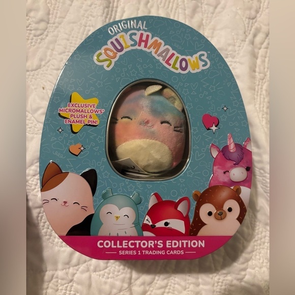 Squishmallows Other - Squishmallows Collector's Edition Plush rainbow cat